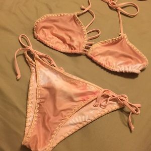 Ombré reversible bikini